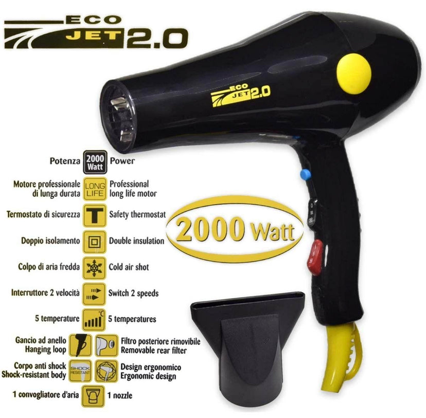 Giubra - Asciugacapelli 2000watt