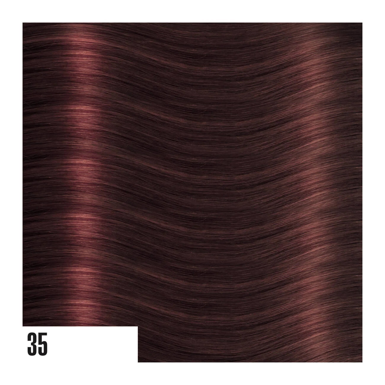 Fascia biadesiva In Capelli Lisci Colore 35 Conf.2 fasce da 16 cm - Mis. 50/55 cm