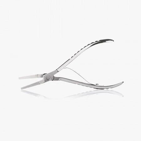 Pinza montaggio Hair Extension in Biadesive - Acciaio Inox