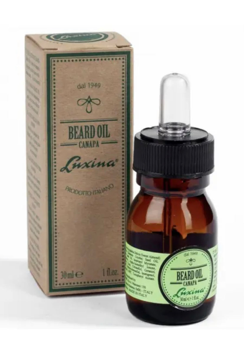 LUXINA - OLIO DA BARBA CANAPA ML 30