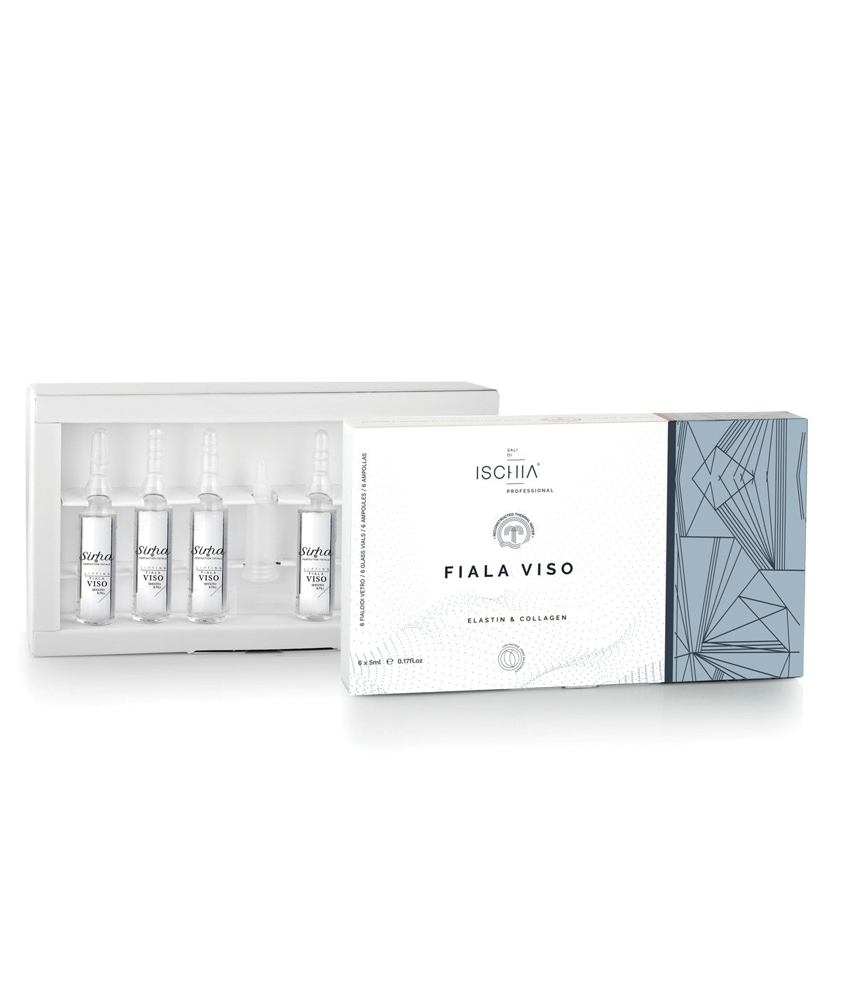 Sali di Ischia fiale Viso Collagene & Elastina 6 Fiale / 5 ml