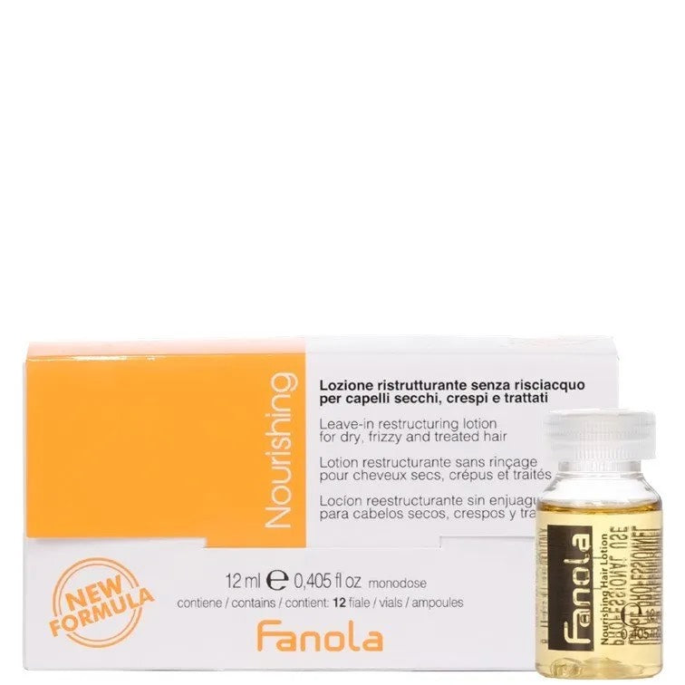 FANOLA - NOURiSHING LOZIONE RISTRUTTURANTE SENZA RISCIACQUO 12 X 12 ML