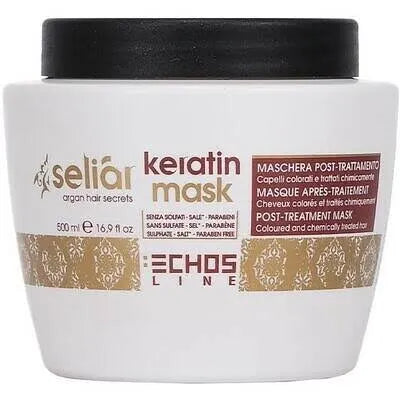 Echosline Seliàr Keratin Mask – Maschera Post Trattamento Capelli Colorati - 500 ml