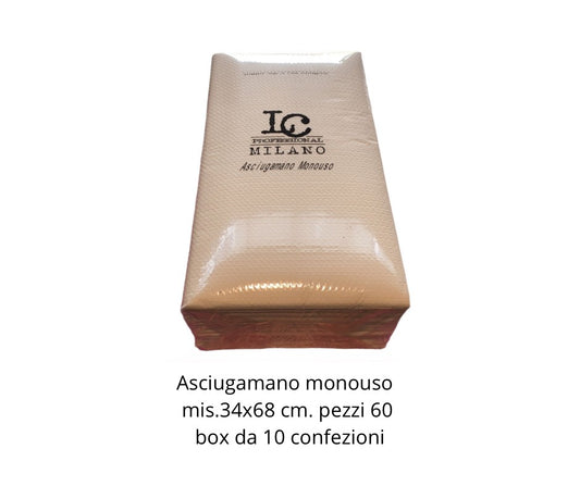 400 Asciugamani Monouso Eurocali Per Parrucchieri - 40x80 Cm, 66 Gr/mq, Cellulosa Pura - Confezione Da 8 Pack - Foto 3